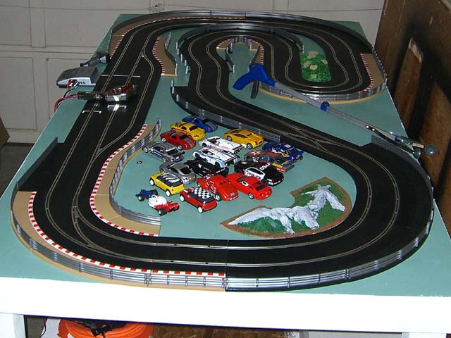 Scalextric figure 8 sales track