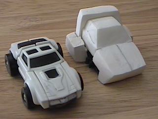 the early clay/resin prototype