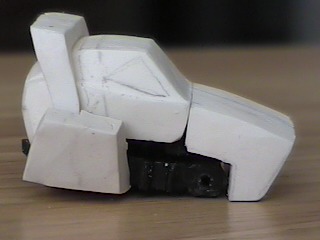 side view of the early prototype