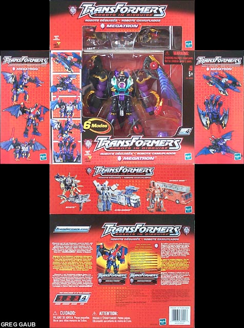 transformers rid 2001 megatron