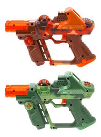 Tiger Lazer Tag Team Ops Deluxe 2 Player System Laser Tagger2