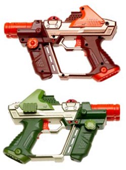 Tiger Lazer Tag Team Ops Deluxe 2 Player System Laser Tagger2